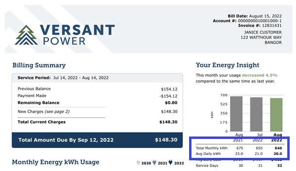 versant bill pay